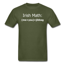 Load image into Gallery viewer, Irish Math - military green