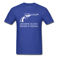 Load image into Gallery viewer, Instrument of Peace - royal blue