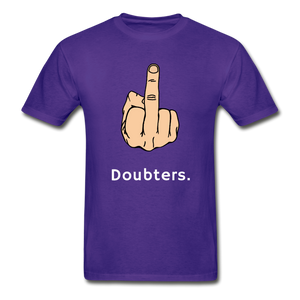 Doubters - purple