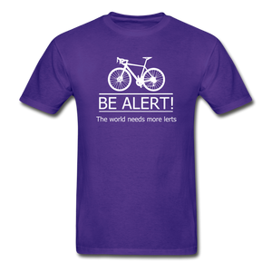 Be Alert - purple