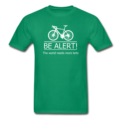 Be Alert - kelly green