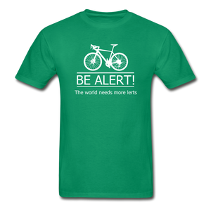 Be Alert - kelly green
