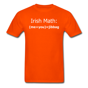 Irish Math - orange