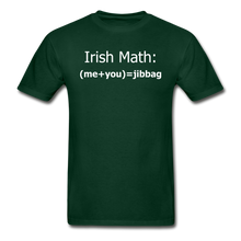 Load image into Gallery viewer, Irish Math - forest green
