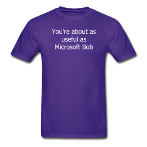 Microsoft Bob - purple