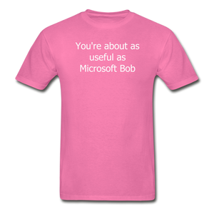 Microsoft Bob - hot pink